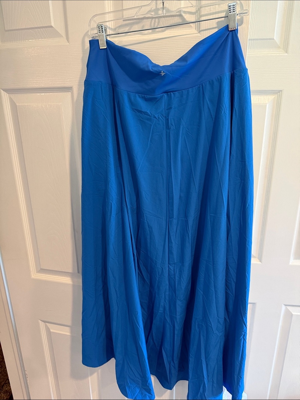 HALARA Cobalt Blue High-Low Flow Skirt - Picture 3 of 3